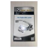 New 3D Metal Model Fire Engine with Ladder Kit