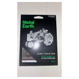 New, Metal Earth Farm Tractor 3D Steel Model Kit