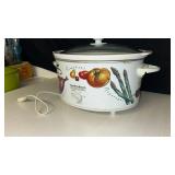 Hamilton Beach Vegetable Design Slow Cooker