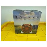 AGPTEK Portable Outdoor Fan - 8000mAh Rechargeable Battery with LED Light Lantern & Hook, Ideal for Picnics, BBQ, Fishing, Travel & Camping