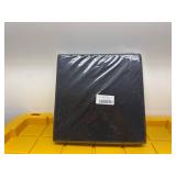 Bulletin Board, 36" 24" Felt Wall Tiles, 6 Pack Cork Boards for Office, Large Black Corkboard for Office Home (with 30 Pcs Push Pins) (Black)