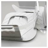 Invisible Bed Sheet Fasteners for Corners, Removable Mattress Clips and Sheet Holders to Keep Sheets in Place, White ABS Material