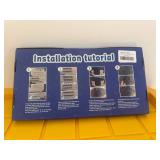 Invisible Bed Sheet Fasteners for Corners, Removable Mattress Clips and Sheet Holders to Keep Sheets in Place, White ABS Material