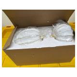 2Pcs Halloween Pumpkin Artificial Resin Pumpkins Decor for Mantel Harvest Autumn Tabletop Decoration Gold Fall Pumpkin Decorations Thanksgiving Table Centerpieces (Set C, ONE Size)