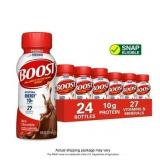 BOOST Original Balanced Nutritional Drink Protein Shakes, Rich Chocolate, 8 fl oz, 24 Pack BB 10 Aug 2026
