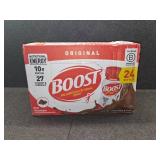 BOOST Original Balanced Nutritional Drink Protein Shakes, Rich Chocolate, 8 fl oz, 24 Pack BB 10 Aug 2026