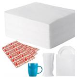 100 pcs Moving supplies, 60 Cushioning Foam Pouches 15x15", with 40 Fragile Stickers, Moving Packing Supplies for Protect Dishes Cup Glasses Packaging,Storage
