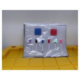 XKDOUS 3 Pcs Magnetic Chore Chart for Kids, Dry Erase Chore Chart for Teenager, 2 Pcs Large and 1 Pcs Small Chore Board, Includes 6 Extra Fine Point Markers and 2 Whiteboard Erasers