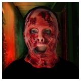 HugOutdoor Scary Halloween Zombie Mask for Adults Realistic Horror Bloody Full Head Latex Masks Creepy Cosplay Costume Props