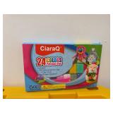 CiaraQ Polymer Clay Kit, Mini Modeling Clay Set for Kids/Beginners/Artist, 24 Colors