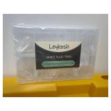 Long Stiletto Nail Tips, 216pcs Acrylic Fake Nails Gel Nail Tips Soft, Full Cover Pre-Shaped Matte Clear Press on Nails for Extension, Diy at Home Manicure 12 Sizes