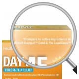 HealthA2Z  Daytime | Cold & Flu Medicine | Powerful Multi-Symptom Daytime (20 Softgels) BB 2/2026