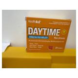 HealthA2Z  Daytime | Cold & Flu Medicine | Powerful Multi-Symptom Daytime (20 Softgels) BB 2/2026