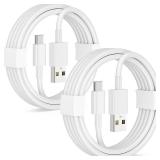 Car Carplay for iPhone 17 16 15 Charger Cord, 2 Pack 3FT USB A to USB C for iPhone 17/17 Pro Max/Air/16/15/Pro Max/Plus USBC Cable, iPad Pro 13/12.9/11, iPad 10th/Mini, Air 5/4th Gen Car Charger Cable