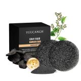 Gray Hair Reverse Bar Mane Gray Reverse Bar, Shampoo Soap for Women and Men, 1.94 Oz/Pcs, 2 Pack