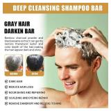 Gray Hair Reverse Bar Mane Gray Reverse Bar, Shampoo Soap for Women and Men, 1.94 Oz/Pcs, 2 Pack