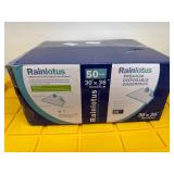 50 Count Super Absorbent Underpads,Rainlotus 30"x36" Leakproof & Quick-Dry Mats Ideal for Puppy Training, Extra Large Furniture & Surface Protection Pee Pad for All Ages & Pets