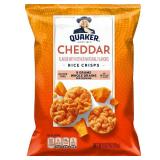 Quaker Rice Crisps, 4 Flavor Sweet and Savory Variety Mix, 30 count 10 Cheddar, 10 Buttermilk Ranch, 5 Apple Cinnamon, 5 Caramel