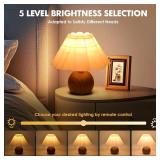 Small Table Lamps for Living Room, Cute Cordless Lamps Rechargeable for Nightstand,Mini Cordless Bedside Lamps with battery operated Bulb 12 Colors Rechargeable Table Lamp for Bedroom, Living Room