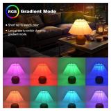 Small Table Lamps for Living Room, Cute Cordless Lamps Rechargeable for Nightstand,Mini Cordless Bedside Lamps with battery operated Bulb 12 Colors Rechargeable Table Lamp for Bedroom, Living Room
