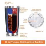 NewEleven Fathers Day Gift For Dad - Cool Dad Gifts From Daughter - Unique Birthday Present Ideas For Father, Husband, Bonus Father, Step Papa, New Papa From Daughter - 20 Oz Tumbler