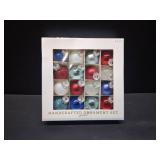 16ct 25mm Glass Ball Christmas Ornament Set - Wondershop