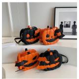 Small Spooky Pumpkin Purse - Halloween Crossbody Bag for Women, Stylish and Fun Halloween Accessories