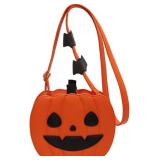 Small Spooky Pumpkin Purse - Halloween Crossbody Bag for Women, Stylish and Fun Halloween Accessories