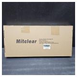 Professional Window Cleaning Kit 14IN, with Silicone Squeegee Blade, Microfiber Scrubber & Cloth, Windows Cleaning Tools, All-in-one Window Washing Supplies, Commercial & Household Use