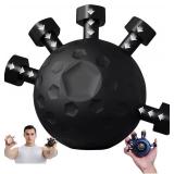 Glitzgrip Arm Builder 2025 New Hand Forearm Ball Strengthener and Finger Grip Exerciser Balls Wrist Strengthening Guitar Finger Gripper Strength Trainer Hand Squeezer Stretcher Extender Workout