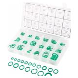 RACOONA 270PCS O Ring Kit,Seal Gasket Washer O Ring Kit,Car Accessories 18 Sizes Car Air Conditioning AC O-Ring Gasket Assortment Set,Rubber O-Ring for Automobiles,Machinery,Electrical Appliances