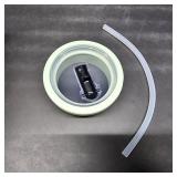 Leak-Proof Flip Straw Replacement Lids Replacement Suitable for 30oz Stanley QUENCHER H2.0 Tumbler Reusable Food-grade Silicone Stanley Cup Accessorie Leak-free (Mint green)