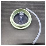 Leak-Proof Flip Straw Replacement Lids Replacement Suitable for 30oz Stanley QUENCHER H2.0 Tumbler Reusable Food-grade Silicone Stanley Cup Accessorie Leak-free (Mint green)