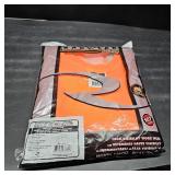 RADWEAR ST21-2 Type R Class 2 Long Sleeve Moisture Wicking Reflective Safety T-Shirt for Men and Women, Hi-Vis Orange, 4X