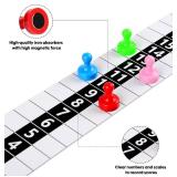 Teamaze Metal Cornhole Scoreboard with Magnetic 2 pcs Vertical Corn Hole Score Keeper for Outdoor&Indoor Yard Game