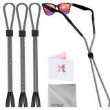 3 Pack Eye Glasses Strap Sunglasses Eyeglasses Holder for Men Women Kid Eyewear Rope String Keeper Lanyard Retainer