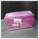 400 Packs Card Sleeves,3"X4" Baseball Collectible Trading Card Protective Sleeves,Hard Plastic Card Holder for Trading Sports Football Game Cards (200 Hard Sleeves+200 Penny Sleeves)