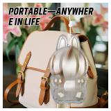 Protective Case Compatible with Have a seat - high Transparent Box Display Base Pressure Force Protection Sleeve Accessories (360 Display), to Meet The Needs of Doll Accessories