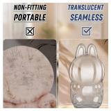 Protective Case Compatible with Have a seat - high Transparent Box Display Base Pressure Force Protection Sleeve Accessories (360 Display), to Meet The Needs of Doll Accessories