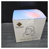 ELEVATED HOME & TRAVEL 2025 Travel Neck Pillow for Airplane Sleeping Premium Memory Foam Cushion | Compact 360  Head & Neck Support | Washable Cover | Must-Have Airplane Travel Essential