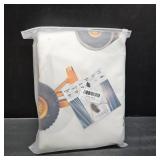 Boys Construction Curtains 42Wx63L Inch Rod Pocket Cartoon Tractor Truck for Kids Bedroom Decor Bulldozer Child Nursery Toddler Excavator Art Printed Playroom Living Room Window Drapes 2 Panel