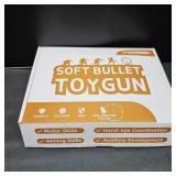 Gold Soft Bullet Toy Gun Shell Ejecting for Boys, Realistic Shooting Game Toy Pistol with 50 Foam Bullets, 40 Shells & 2 Clips, Ideal Christmas Birthday Gift for Boys Adults