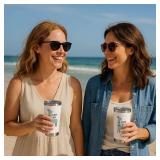 KLUBI Llama Gifts for Women 20 Ounce Mug - No Prob Llama Tumbler with Straw Lama Cup Gift for Mom from Daughter