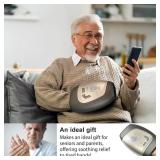 Electric Hand Massager,Cordless Hand Massager, 3 Level Heating, Fingers Palm and Wrist Chooseable, Glove-Like, Finger Separation