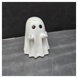 Halloween Ghost Figurine - Spooky Resin Statue, Cute Finger Ghost Ornaments, Perfect for Indoor & Porch Decor