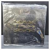 Funeral Guest Book for Memorial Service Black Gold Stamping Hardcover in Loving Memory Guestbook for Celebration of Life Honoring Loved Ones Funeral Guest Sign in Book with Table Sign Pen,Photo Frame