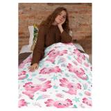 Axolotls Throw Blanket, Axolotls Blanket Gifts, Ultra Soft Lightweight Flannel Blankets Warm Fuzzy Cozy Plush Blankets for Couch Sofa Bed Living Room,Kids Size-40"x50"