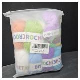 BOLDNOVA 6PCS Crochet Kit for Beginners, Knitting Kit with Step-by-Step Video Tutorials, Beginner Crochet Kit for Adults, Crochet Animal Kit for Beginners Kids, Complete Kit Included 6 Cute Animals (P