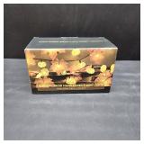 Halloween Lights with Timer for Thanksgiving Decorations: Battery Pumpkin Maple Leaf String Fairy Lights with Romote - 13ft 40 Led Orange Lights for Halloween Autumn Fall Harvest Outdoor Garland Decor