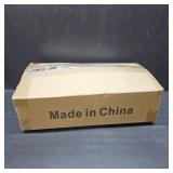 Pcinfuns Outdoor Chair Cushions 17"x16"x3" Set of 2,Memory Foam Seat Cushion for Patio Furniture with Ties,Removable Cover Hidden Zipper Round Corner for Yard Garden,Orange Red